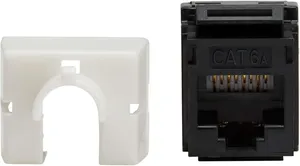 CAT6A UTP RJ45 Ethernet Network Wall Module Connector Keystone Jack