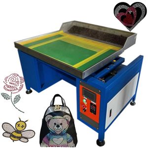 Paperless Rhinestone Transfer Automatic Brushing Machine Rhinestone Setting Machine
