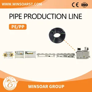Plastic Pipe Machine PE Tube Extrusion Line Making Machine