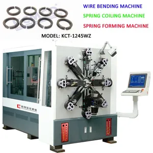 High Quality Spring Machine CNC Versatile Spring Coiling Machine Factory KCT-1245WZ