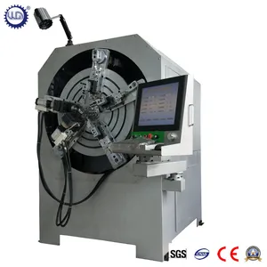 High-Precision CNC Spring Forming Machine with Innovative Camless Design