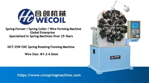 HCT-35W CNC Spring Versatile Spring Forming Machine