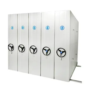 Customized High Density Shelving System Mobile Filing System for Massive File Storage