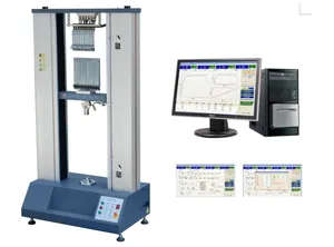Universal Testing Machine with Four Point Bending Test Fixture