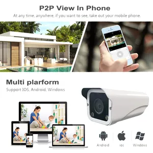 8CH Poe Full Color CCTV IP Camera Kit Home Security System