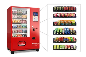 New-Style Spring Rotation Shipment Unmanned Vending Machine for Factory