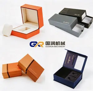 Zero-Scratch Fully Automatic Rigid Box Assembly Machine for Premium Gift Box Packaging