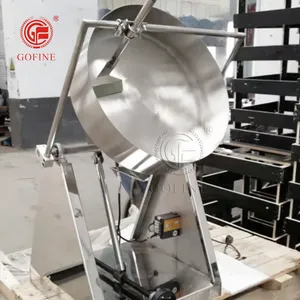 Small Disc Pan Type Lab Fertilizer Granulating Coating Machine for Home Use