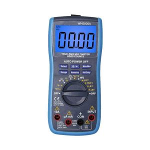 Wh5000A Auto Range Digital Multimeter True RMS 6000 Counts Auto Raging