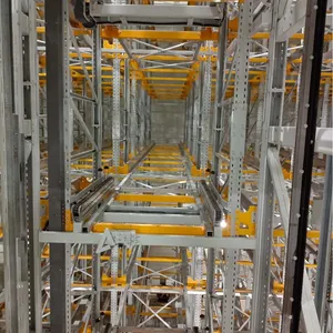 Semi-Automatic Warehouse Moving Radio Pallet Shuttle Racking System 4 Ways Shuttle Car Remote Control Radio Shuttle Racking