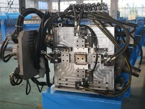 Factory Export Down Pipe Rainspout Making Roll Forming Machine
