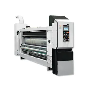 High Speed Roller Transfer Printer Slotter Die Cutter Machine Full Computer Control