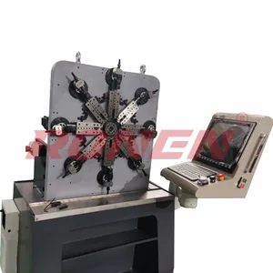 Operate Key New Fully Automatic Spring Coiling Making System Essential Engine PLC Machine