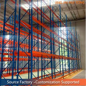 Customized in Size and Color, This Heavy-Duty Storage Racking Works with Warehouse Rack and Pallet Racking Systems, Including a Stack Rack Option.