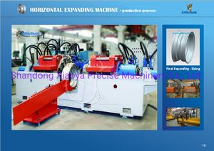 Customized Horizontal Sizing Machine for Wheel Rim Making Line