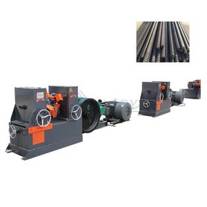 Full Automatic 11mm Ribbed Wire Making Machine/Steel Ribbing Machine Ribbed Wire Cold Drawing Machine with Wire Straightening Wire Mesh Making Machines