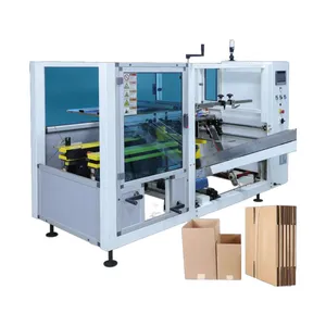 Automatic Carton Box Cardboard Forming Opening Machine Box Making Machine Case Erector Packing and Sealing Machine