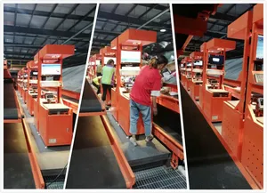 High Quality Scale Bar Code Reader Manufacture Belt Sorting Parcel Dimension Weight Scanner Dynamic Conveyor Dws System