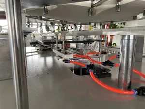 Carton Erecting Machine Paper Burger Box Making Machine