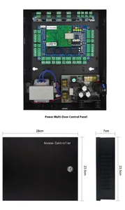 Access Control Card Reader TCP IP 4 Door Gate Access Controller