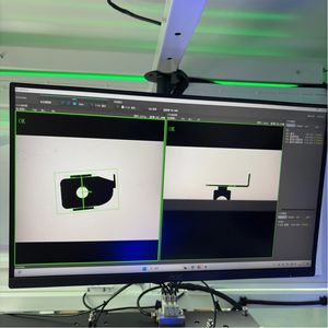 Plastic Parts Defect Sorting Industrial Visual Inspection The Glass Turntable Screening Machine Is Equipped with Keyue's Self-Developed Control System