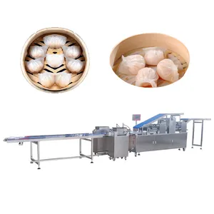 Semi-Automatic Shrimp Dumpling Machine Commercial Customizable Size Dim Sum Making Machine
