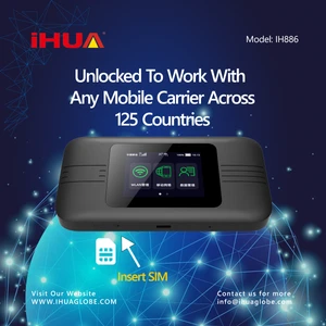 High-Speed WiFi6 Mifi Router with 2.4-Inch Touch Screen Display
