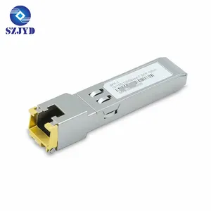Fiber Optic Transceiver Hot-Pluggable 10g Base-T RJ45 Copper SFP+ Optical Transceiver 100m Reach Module