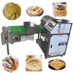 Automatic Pancakes Making Machine Spring Roll Wrapper Machine Portable Injera Making Machine