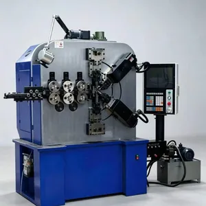Custom Industrial CNC Automatic Wire Spring Coiling Forming Making Machine