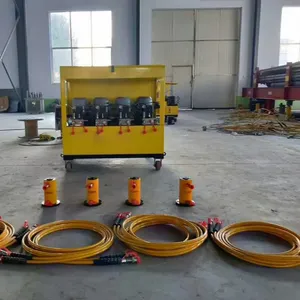 Hydraulic 200tons Motorized Bridges 4-16 Point Synchronous Lifting System