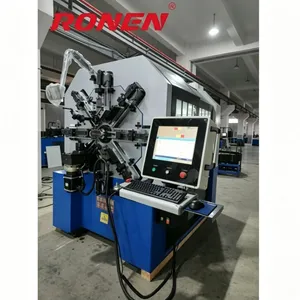 CNC Long Service Life Spring Coiling Making Machine for Production Line Use