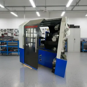 Multi-Axis-Camless-Spring-Machine, Full-Servo-Camless-Spring-Machine, Digital-Control-Camless-Spring-Machine for High Precision Spring Industry