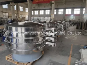 High Efficiency Pepper Sieving Ginger Powder Xxnx Vibrating Screen Screening Machine