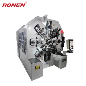 12 Axis CNC Multi-Function Spring Making Machine, Multi-Axis Compression Torsion Extension Spring Forming Equipment