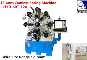 Twelve Axis Multi-Functional Computer Spring Machine