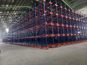 Jinhui High Efficiency Auto Rack Shuttles Warehousing Stacking Racks & Shelves Storages Rack Pallet Shuttle Racking System