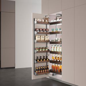 Three-Tier Kitchen Pantry Sliding Storage Rack