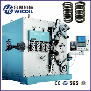 Thread mold spring machine