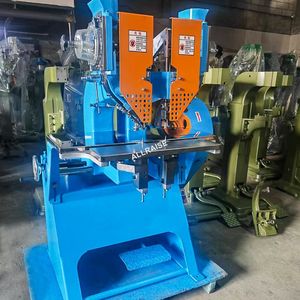 Double Riveter Machine Hollow Rivet Machine Hot Riveting Machine Twin Head Riveting Machine