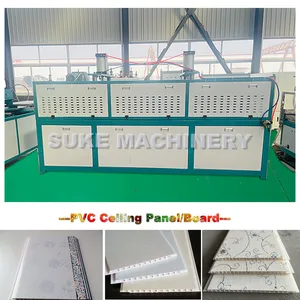 Ceiling Tiles PVC Panel Roofling Decoration Panel Extrusion Making Machine