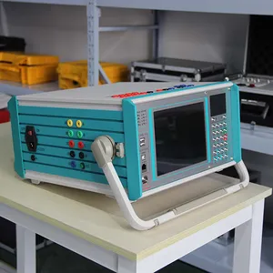 High Precision 6/3 Phase Relay Test System for Current Protection
