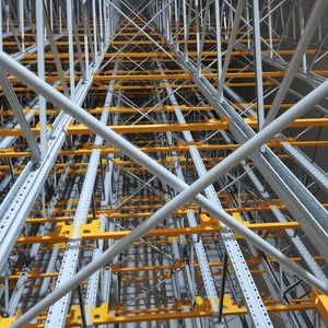 Automatic Warehouse Rack Robot Pallet Remote Control 2 Way Shuttle with Rack System CE Certified Mobile Storage High Capacity