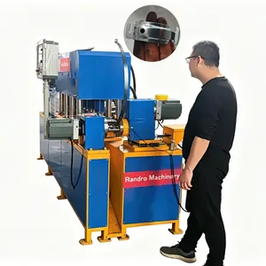 Full Auto Spring Hose Clamp Forming Machine Flat Iron Hoop Forming Machine
