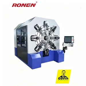 High-Speed Spring Roll Forming Machine Durable Metal Forging Machinery