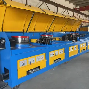 High Speed Straight Line Type Wire Drawing Machine with PLC Control