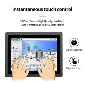 7" Industrial Panel PC Building Automation Touch Computer