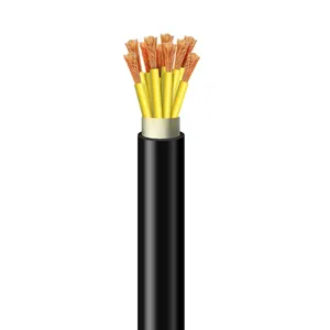 Durable Stranded Copper Core Fire Resistant Control Cable