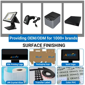 OEM ODM 15.6-Inch POS Cash Register Terminal Retail Store Win Android Payment System