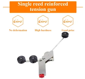 Guide Wheel Single Spring Tension Gun for Pay - off Rack